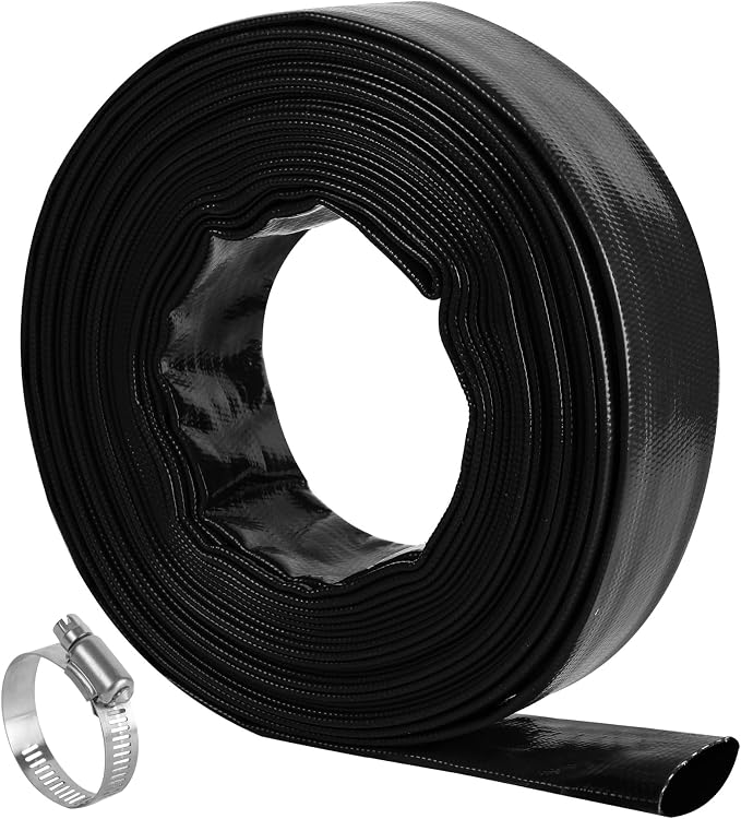 2.5" x 100 FT Pool Backwash Hose, by ProfessionalBrand