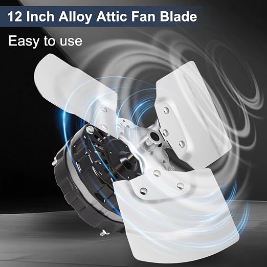 Criditpid F0510B2944 F0510B2497 Power Vent Attic Fan Motor & 58033 Adjustable - Image 6