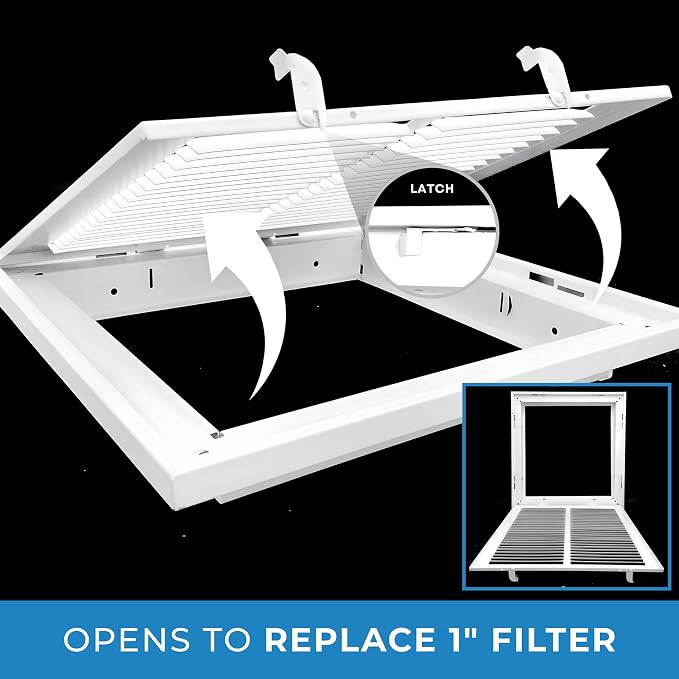 14x14 Return Air Vent Cover Filter Grille - Image 5