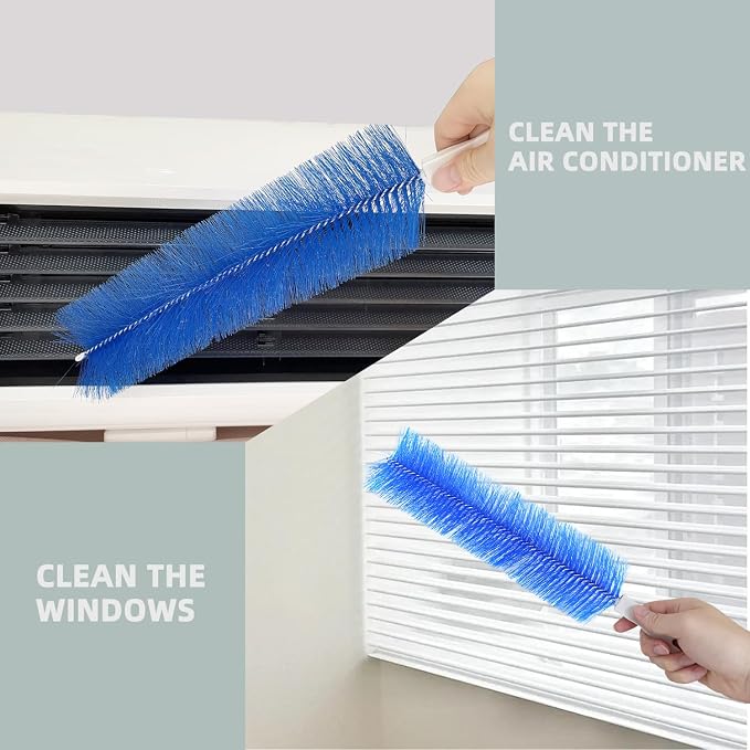 Fan Brush, CN1ST 2PCS Fan Cleaning Brush Reusable Removes Dirt from Fans - Image 4