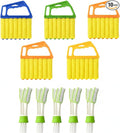 10 Pcs Blind Cleaner Duster Tool, 5 Washable 7-Fingers Dusters Cleaners and 5 by Unknown