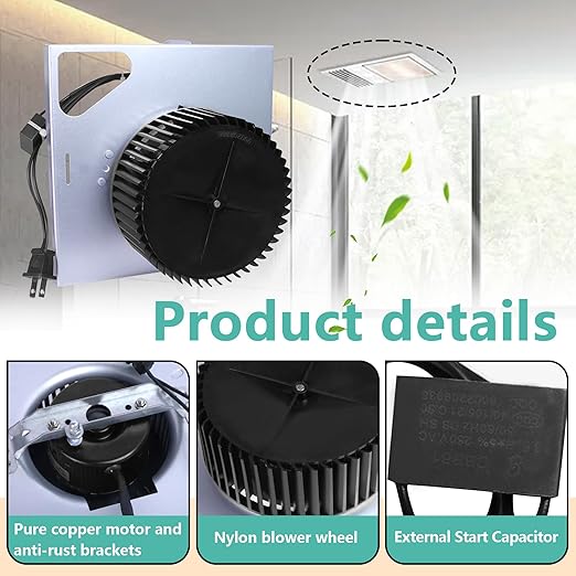 Upgrade S97015162 Motor Assembly | 8" x 8-1/4" Housing | Compatible - Image 4