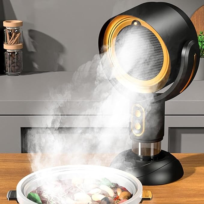Smoke Fan for Indoor Smoking, High Fan Air Purifier and Odor Eliminator - Image 5