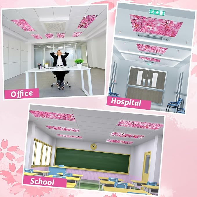 Wiooffen 6 Pcs Fluorescent Light Covers - Image 5