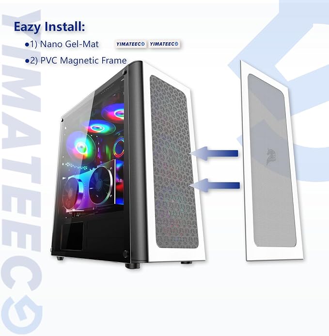 Dust Filter PC 360mm Magnetic Fan Dust Mesh Filter - Image 3