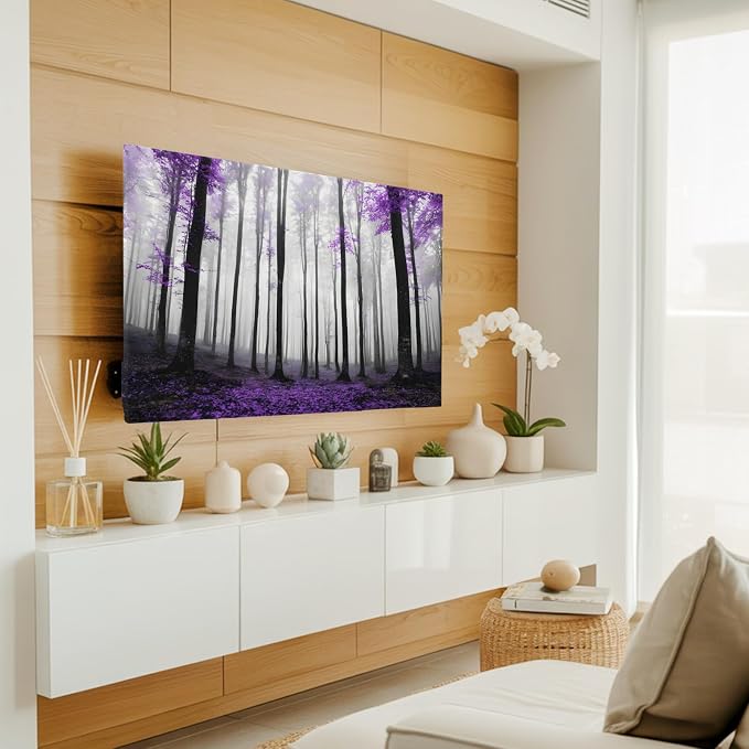 Autumn Thanksgiving Maple Trees Indoor TV Cover, Elastic TV Screen Protector - Image 2