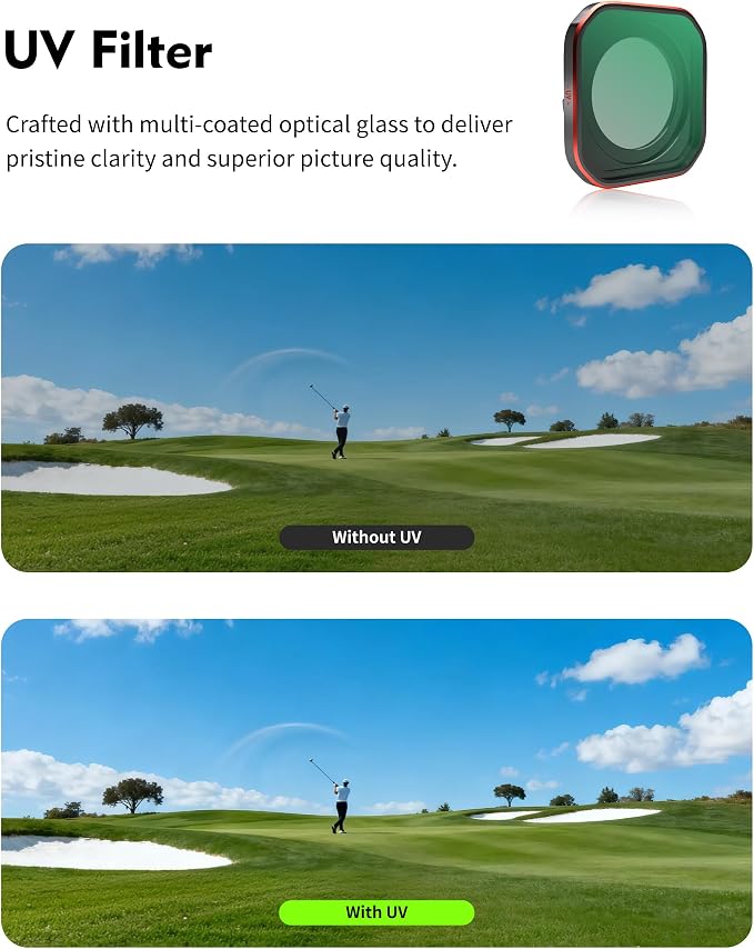 PL Polarizing Filter for Insta360 Ace Pro2, Circular Polarizer Lens Eliminates - Image 5