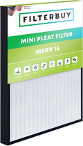 Filterbuy 20x25x2 Mini Pleat Air Filter MERV 15 HVAC Replacement by Filterbuy