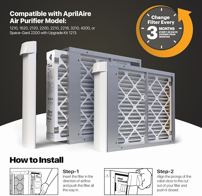 BNX TruFilter 20x25x4 Air Filter MERV 11 MADE IN USA Furnace Filters HVAC AC - Image 8