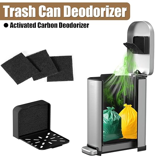 3-Pack Trash Can Odor Filter Refills, Carbon Filters Dog Poop Trash Can - Image 6