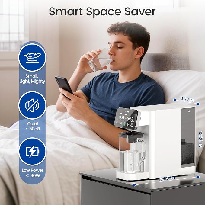 Stokk E1 Reverse Osmosis Water Filter Countertop, 5 Stage RO Water Filter System - Image 4