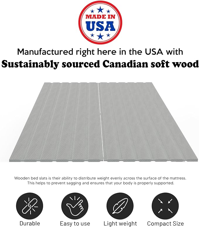 Greaton, 0.75-Inch Vertical Wooden Bunkie Board/Bed Slats - Image 4