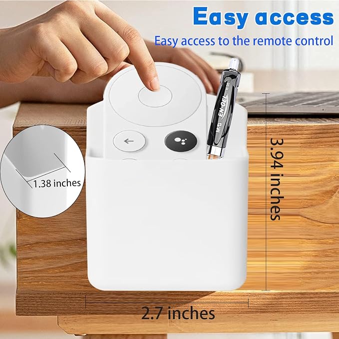 KAKAMINA Remote Control Holder Wall Mount 6pcs, TV Remote Holder - Image 2