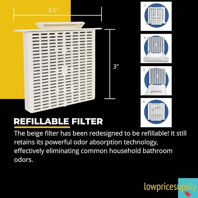 Replacement Grille for The CA-90 ductless Fan Grille/Louver - Image 6