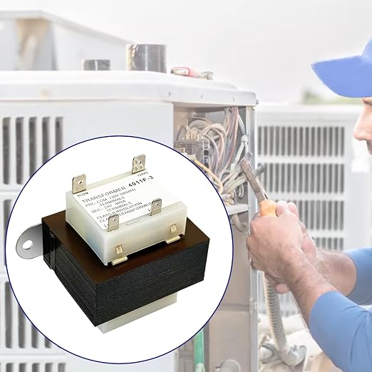 120V to 24V TRR01729 HVAC Furnace Transformer, Compatible - Image 7