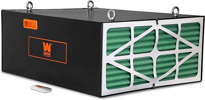 WEN AF1270 4.2-Amp 3-Speed Remote-Controlled Industrial-Strength Air Filtration - Image 2