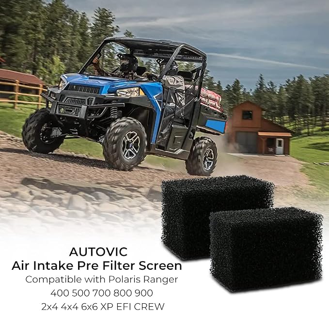 Air Intake Pre Filter Screen For Polaris Ranger 400 500 700 800 900 2x4 4x4 6x6 - Image 7