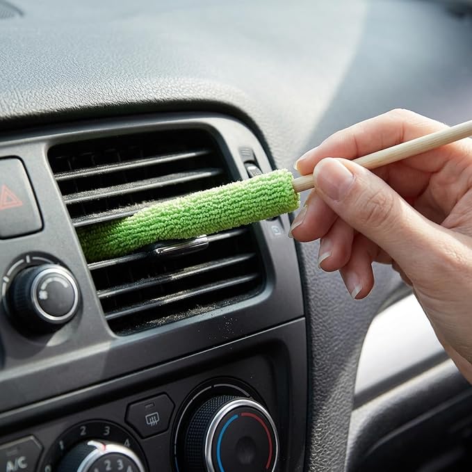 14 Pcs Air Vent Cleaner, Microfiber Detail Mini Duster Sticks, Disposable - Image 6