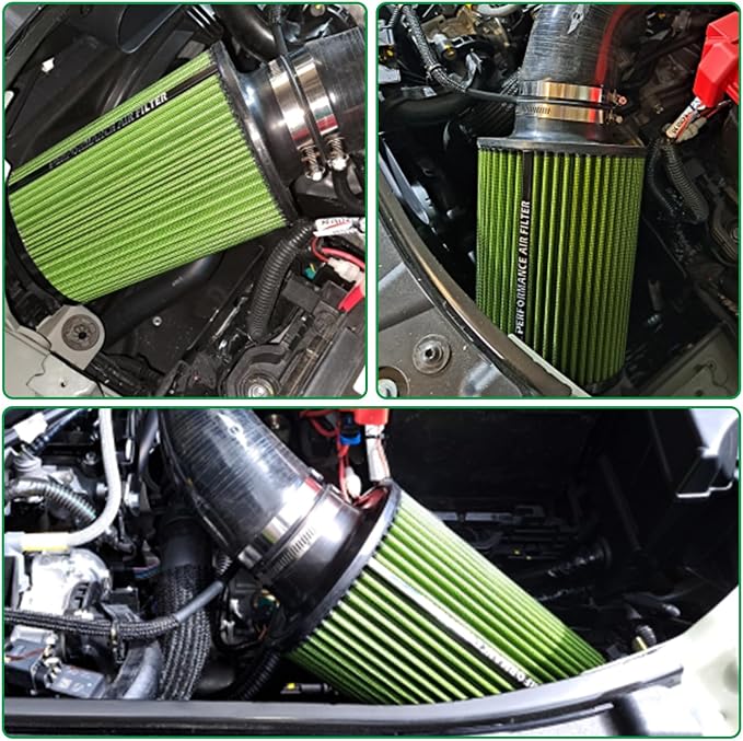 4 inch Cone Intake Filter for Engine Cold Air Inlet 76mm 89mm 101mm Performance - Image 7
