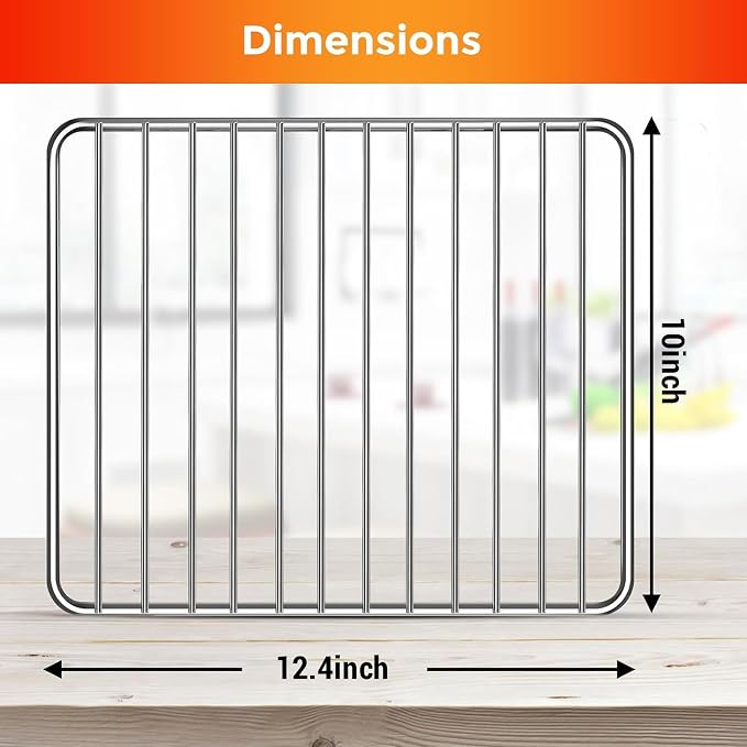 Air Fryer Wire Rack for Emeril Lagasse Everyday 360 Air Fryer, Stainless Steel - Image 2