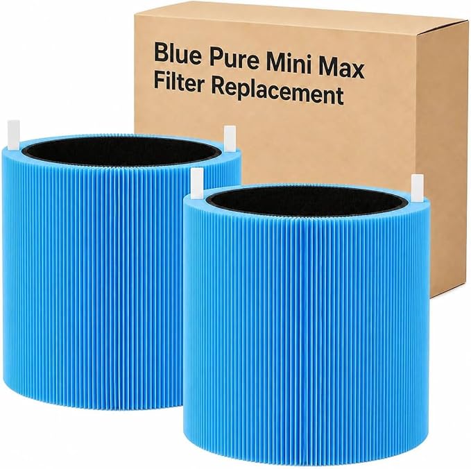 2 Pack Mini Max Replacement Filter Compatible by Bluearks
