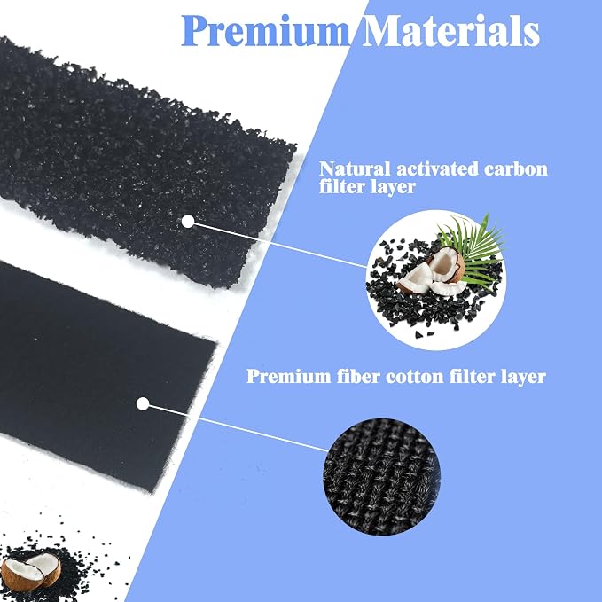NewKe 6 Pack Carbon Filter Refill - Image 2