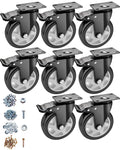 Casters, Top Plate Swivel Wheels, Locking Casters by ATrustedCasterWheelsBrand