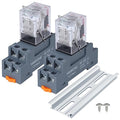 2PCS Electromagnetic Power Relay, 8-Pin 10A 110/120 AC Relay Coil by VAMRONE