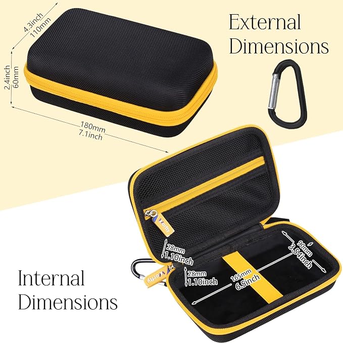 Case for Roedix/CAGIWIRU/ZOAIVR Compressed Air Duster, Travel Portable Hard - Image 3