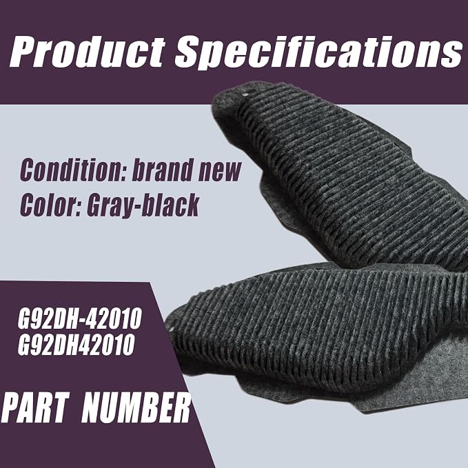 2Pcs Gray-black HV Battery Cooling Air Intake Filter Screen G92DH-42010 Fit - Image 2
