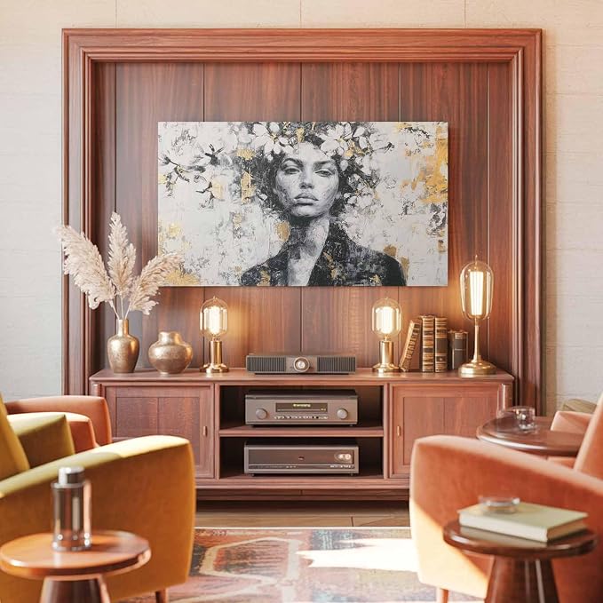 Elastic Indoor TV Cover 85" Dust Protector, African American Posters Stretch - Image 3