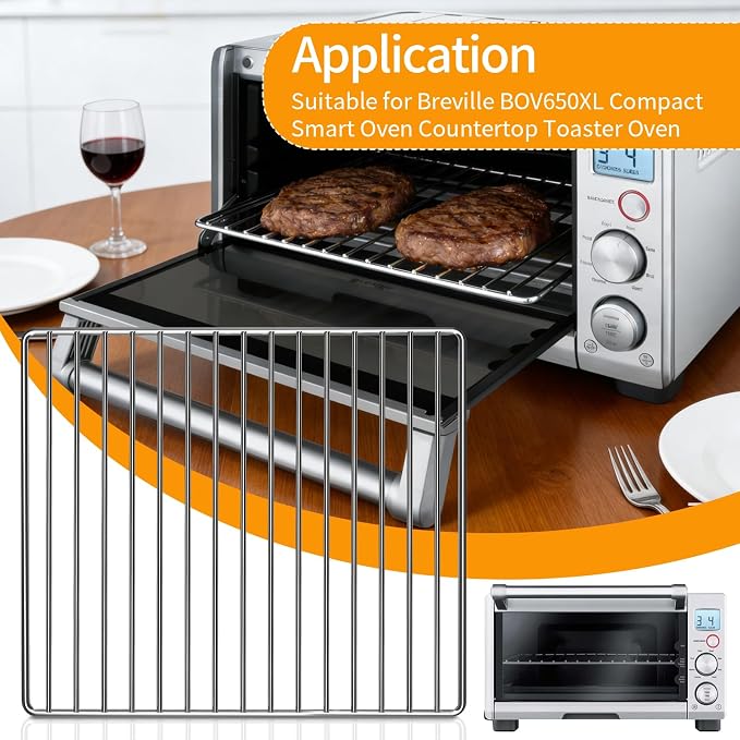 Wire Rack Replacement Parts for Breville BOV650XL Compact Smart Oven Countertop - Image 3