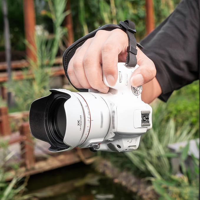 White Lens Hood for Yongnuo YN 50mm f/1.8 II Lens, Reversible Lens Shade - Image 8