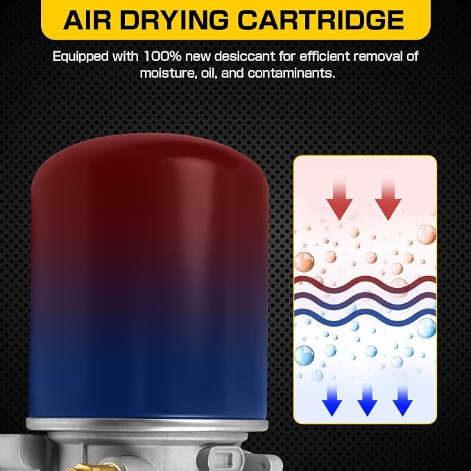 Air Dryer Compatible with Volvo Freightliner Kenworth Peterbilt Columbia - Image 6