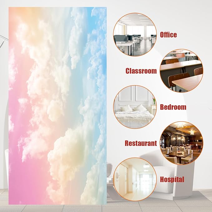Outus 8 Pcs Fluorescent Light Cover Classroom Lighting Cover - Image 3