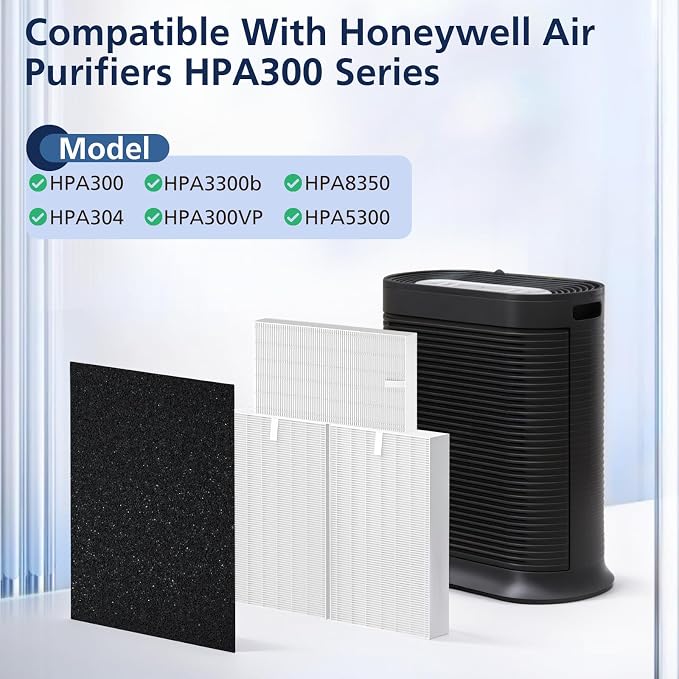 HPA300 HEPA Filter Replacement for Honeywell HPA300, HPA8350 Series Air - Image 7