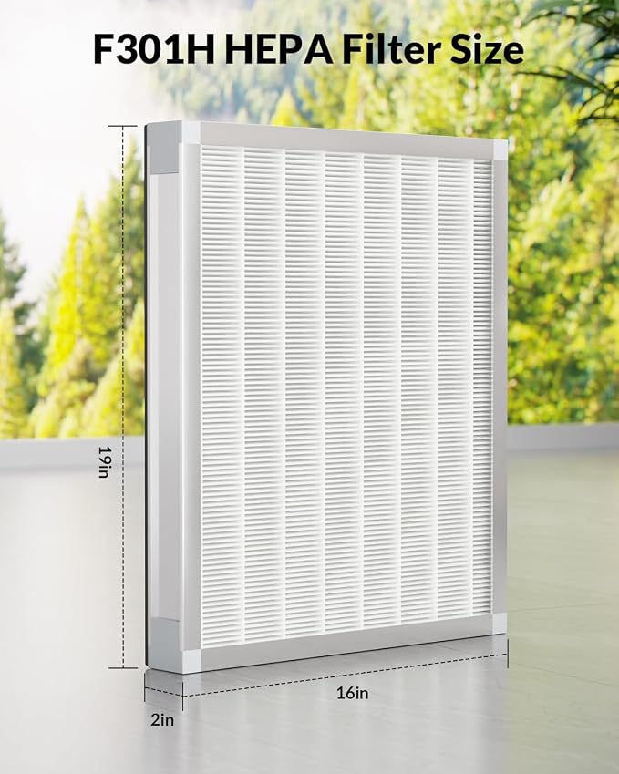 F301H HEPA Filter for Air Shield 550 HEPA Air Scrubber - Image 3