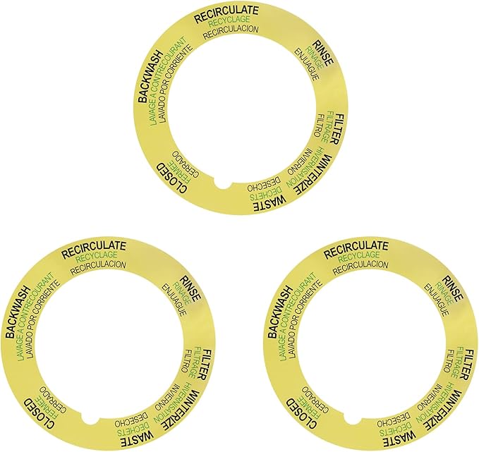 Sand Filter Valve Label Replacement Pentair Top Mount Valve Sticker 272599 | by JIOTAR