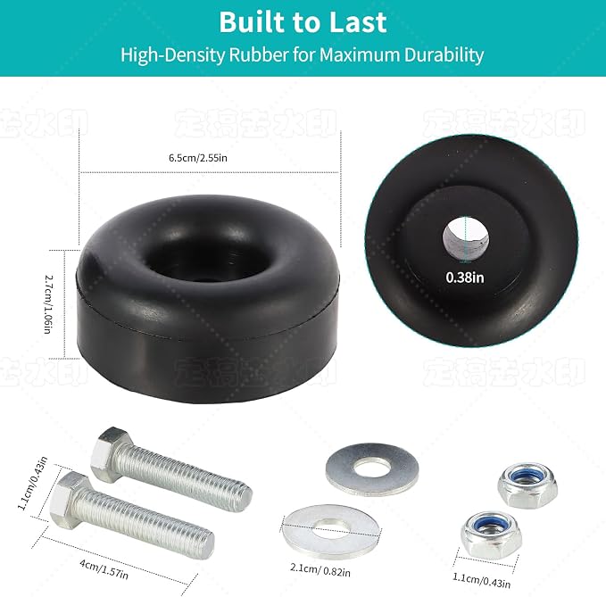 Heavy Duty Anti-Vibration Rubber Foot Pads - Image 8