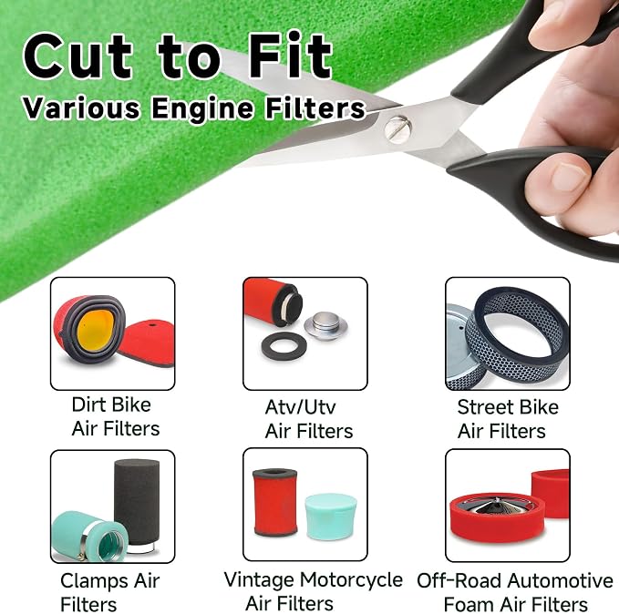 Washable Foam Air Filter Material Sheet - Image 2