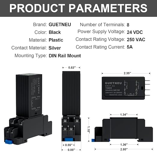 LCD Digital Display Relay, Dual Time Control Delayer - Image 4