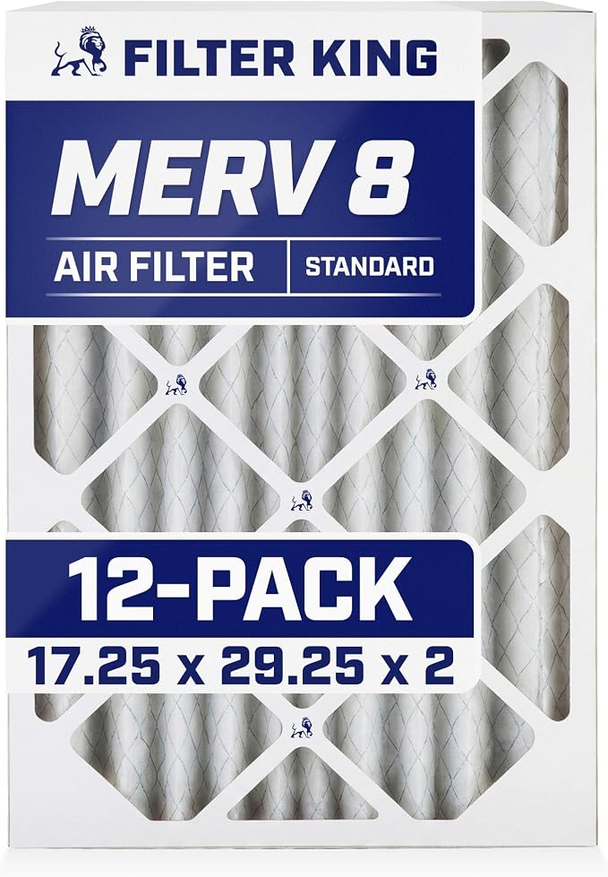 Filter King 17.25x29.25x2 Air Filter Dust & Allergy Control AC Furnace Filters by FilterKing