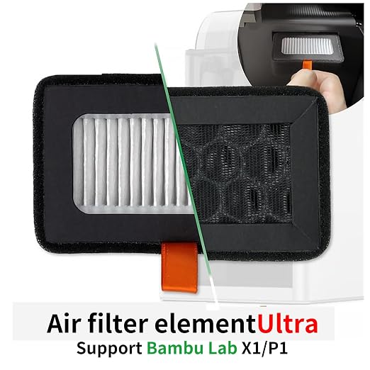 3PCS 3D Printer Activated Carbon Air Filter Cartridge - Image 2