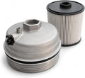 Aluminum Fuel Filter Cap with Fuel Filter Kit Compatible with Ram 2500 3500 by SounruiforYourLife