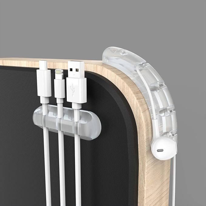 INCHOR Cord Organizer, Wire Organizer USB Cable Management Cord Keeper - Image 6