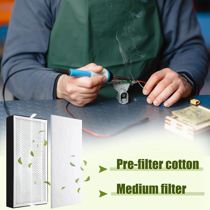 LemonRoad 4 Pcs Filter Refills Accessories Includes Medium Filter Replacement - Image 6
