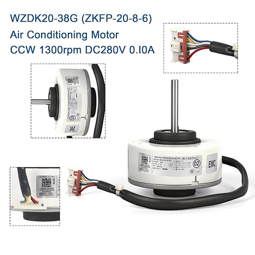 ZKFP-20-8-6 Air Conditioning Fan Motor, OEM WZDK20-38G 20W Inverter Air - Image 5