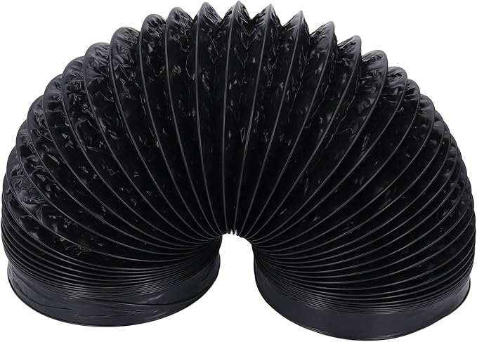 7in 6.56ft Dryer Vent Exhaust Duct Hose, Flexible Aluminum Air Ducting - Image 9