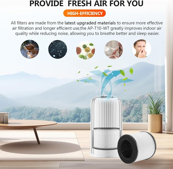 AP-T10FL AP-T10 Air Purifier Filter Replacement - Image 4