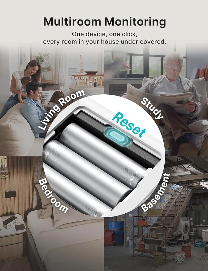X-Sense Radon Detector for Home, Audible & Visual Alerts, XR0B-SR | Up to 90% - Image 4